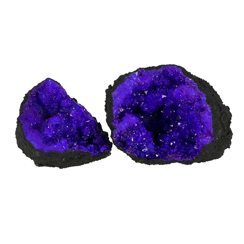 Enhanced Crystal Geodes | Silver Streak